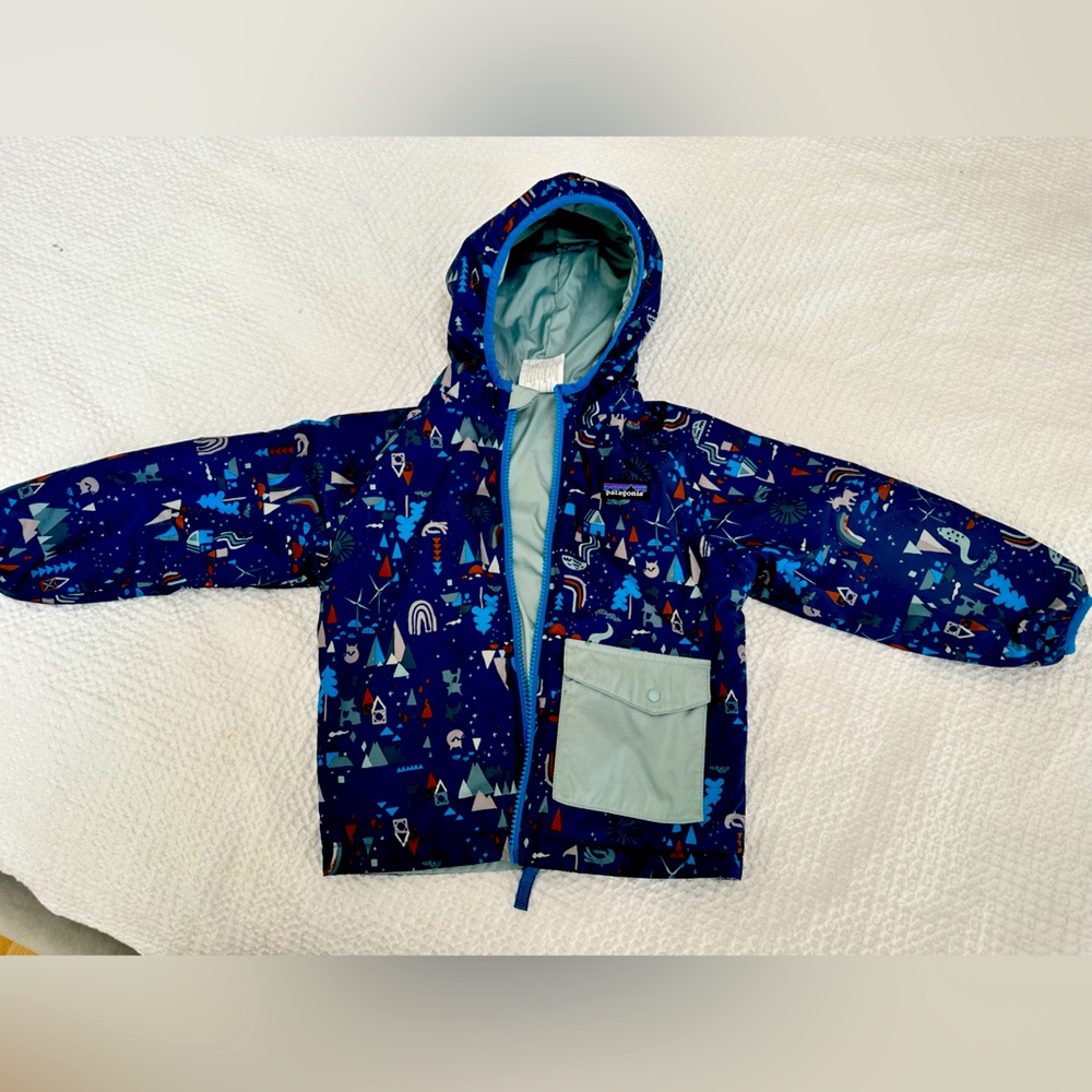Patagonia Toddler Light Jacket 3T reversible unisex